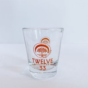 Twelve 33 Shot Glass (Gold)