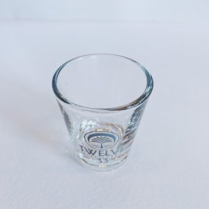 Twelve 33 Shot Glass (Silver)