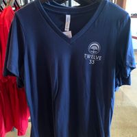 Ladies Support Local V-Neck (Navy)