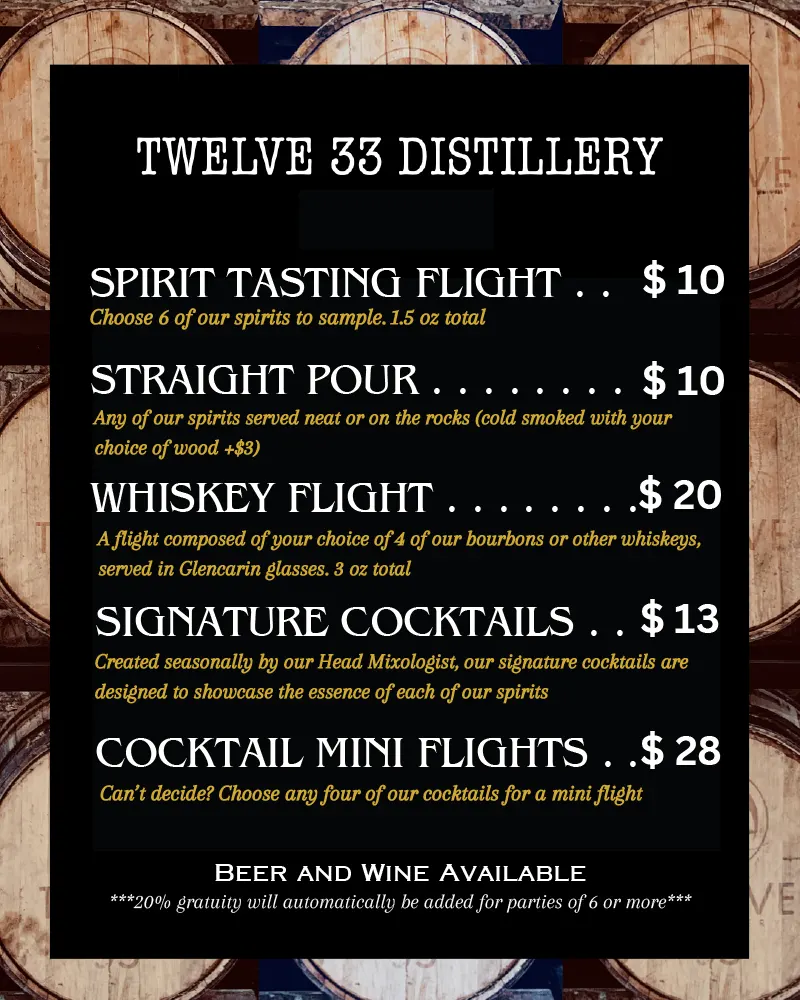 Winter 2025-2026 Cocktail Menu Cont.